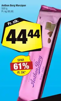 Calle Anthon Berg Marcipan tilbud