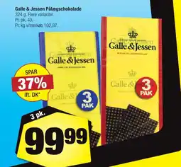 Calle Galle & Jessen Pålægschokolade tilbud