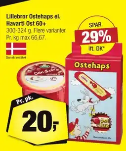 Calle Lillebror Ostehaps el. Havarti Ost 60+ tilbud