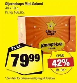 Calle Stjernehaps Mini Salami tilbud