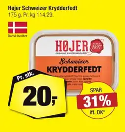 Calle Højer Schweizer Krydderfedt tilbud