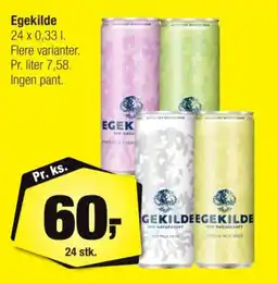 Calle Egekilde tilbud