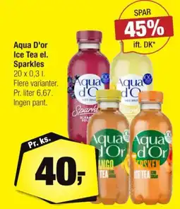 Calle Aqua D'or Ice Tea el. Sparkles tilbud