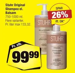 Calle Stuhr Original Shampoo el. Balsam tilbud