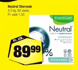 Calle Neutral Storvask tilbud