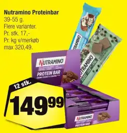Calle Nutramino Proteinbar tilbud