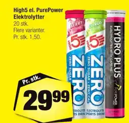 Calle High5 el. PurePower Elektrolytter tilbud