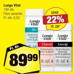 Calle Longo Vital tilbud