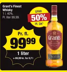 Calle Grant's Finest Whisky tilbud