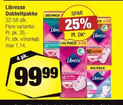 Calle Libresse Dobbeltpakke tilbud