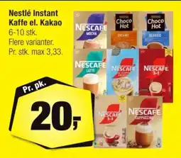 Calle Nestlé Instant Kaffe el. Kakao tilbud