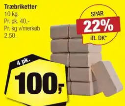 Calle Træbriketter tilbud