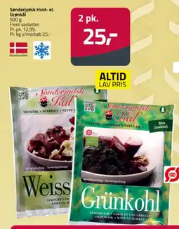 Fleggaard Sønderjydsk Hvid- el. Grønkål tilbud