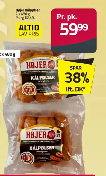 Fleggaard Højer Kålpølser tilbud