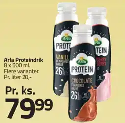 Fleggaard Arla Proteindrik tilbud