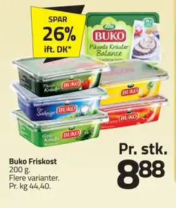 Fleggaard Buko Friskost tilbud