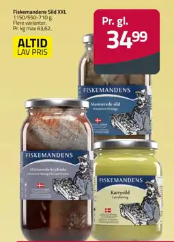 Fleggaard Fiskemandens Sild XXL tilbud