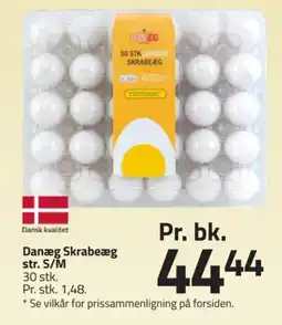 Fleggaard Danæg Skrabeæg str. S/M tilbud
