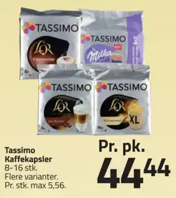 Fleggaard Tassimo Kaffekapsler tilbud