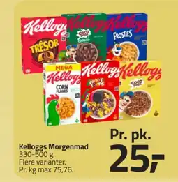 Fleggaard Kelloggs Morgenmad tilbud
