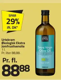 Fleggaard Urtekram Økologisk Ekstra Jomfruolivenolie tilbud