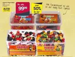 Fleggaard Haribo el. Pingvin Bøtter tilbud