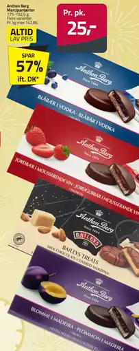 Fleggaard Anthon Berg Marcipantærter tilbud