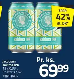 Fleggaard Jacobsen Yakima IPA tilbud