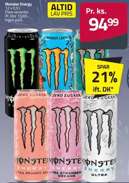Fleggaard Monster Energy tilbud