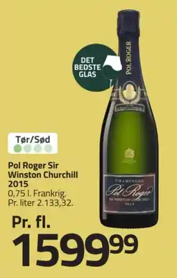 Fleggaard Pol Roger Sir Winston Churchill 2015 tilbud