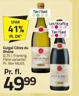 Fleggaard Guigal Côtes du Rhône tilbud