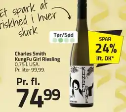 Fleggaard Charles Smith KungFu Girl Riesling tilbud