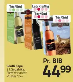 Fleggaard SOUTH CAPE tilbud