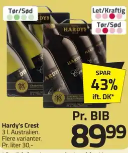 Fleggaard Hardy's Crest tilbud