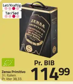 Fleggaard Zensa Primitivo tilbud