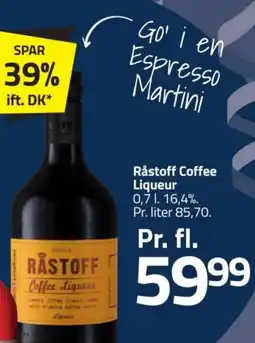 Fleggaard Råstoff Coffee Liqueur tilbud