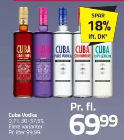 Fleggaard Cuba Vodka tilbud