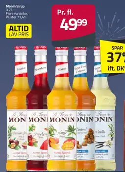 Fleggaard Monin Sirup tilbud