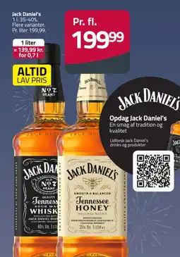 Fleggaard Jack Daniel's tilbud