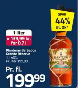 Fleggaard Planteray Barbados Grande Réserve tilbud
