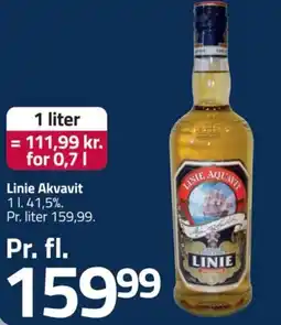 Fleggaard Linie Akvavit tilbud