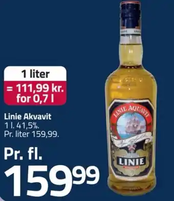Fleggaard Linie Akvavit tilbud