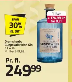 Fleggaard Drumshanbo Gunpowder Irish Gin tilbud