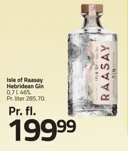 Fleggaard Isle of Raasay Hebridean Gin tilbud
