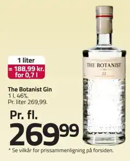 Fleggaard The Botanist Gin tilbud