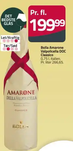 Fleggaard Bolla Amarone Valpolicella DOC Classico tilbud