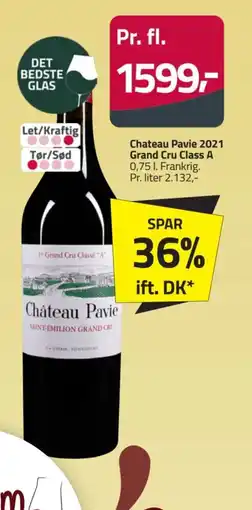 Fleggaard Chateau Pavie 2021 Grand Cru Class A tilbud