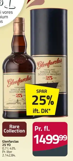 Fleggaard Glenfarclas 25 YO tilbud