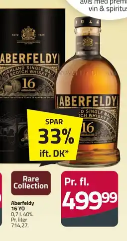 Fleggaard Aberfeldy 16 YO tilbud