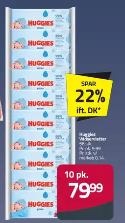 Fleggaard Huggies Vådservietter tilbud